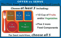 poster explaining offer vs serve